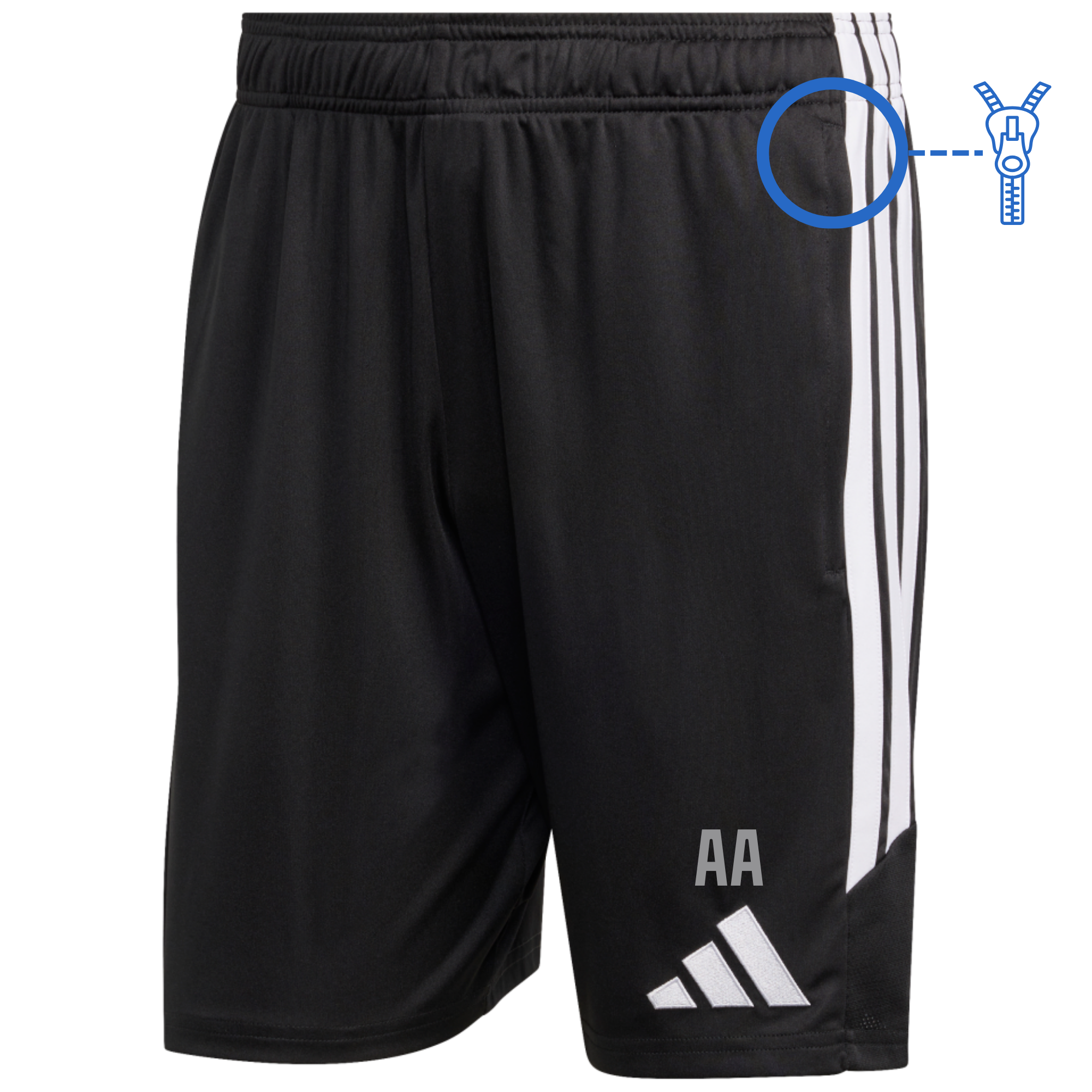 adidas Tiro 26 League Trainingsshort MIT Hosentaschen Schwarz