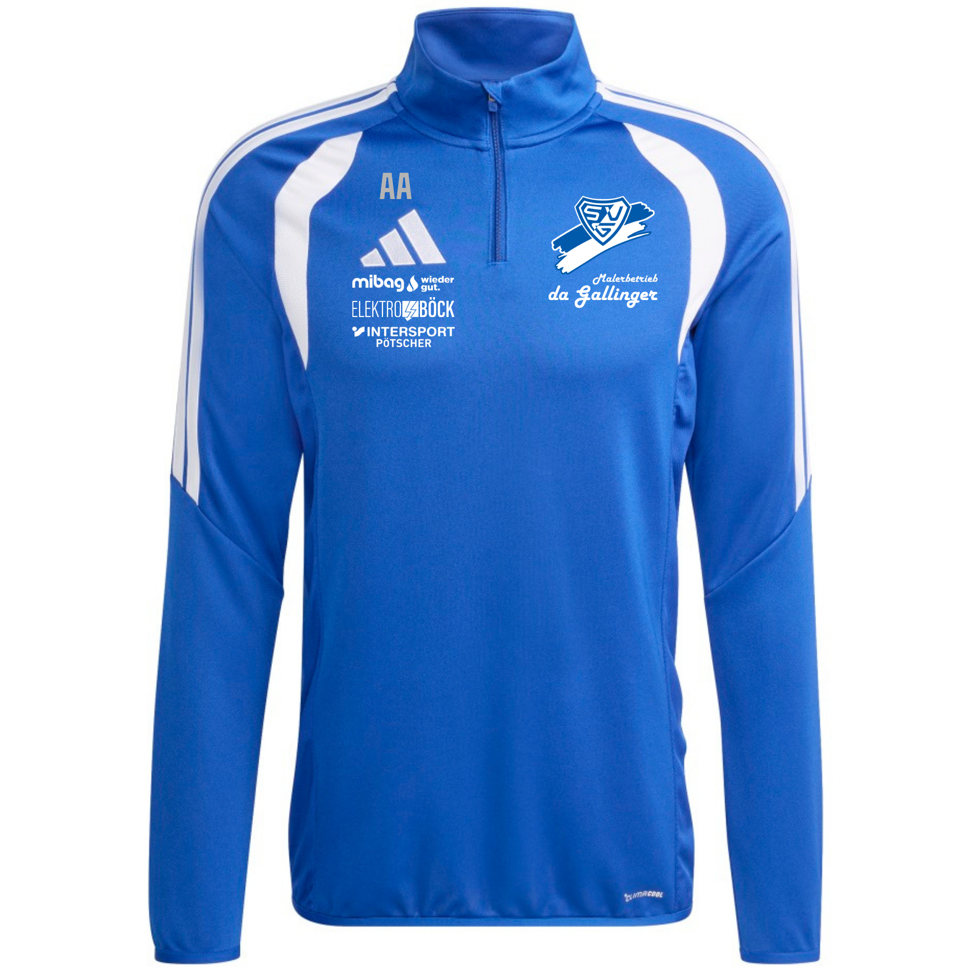 adidas Tiro 26 League Trainingspullover Zip Blau